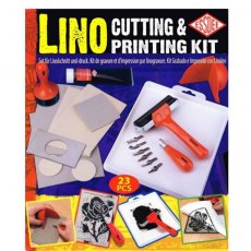 Essdee Lino Cutting and Printing Kit - 23 Pieces