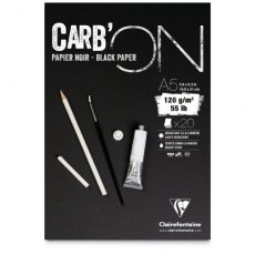 Clariefontaine CarbOn Black Paper - Noir A5