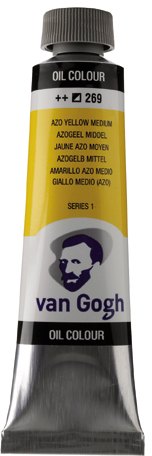 Van Gogh Van Gogh Oil Colour 40ml Azo Yellow Medium