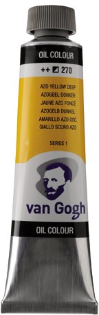 Van Gogh Van Gogh Oil Colour 40ml Azo Yellow Deep