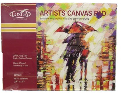 Loxley Arts Loxley Canvas Pad - 10 Sheets 360 gsm