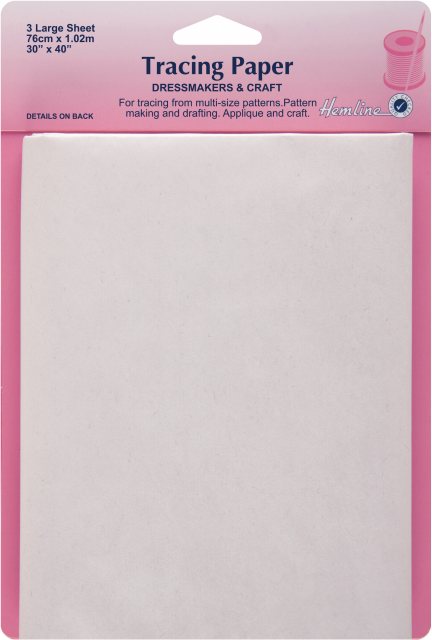 Hemline Dressmaker Tracing Paper: 3x 76cmx 1.02cm