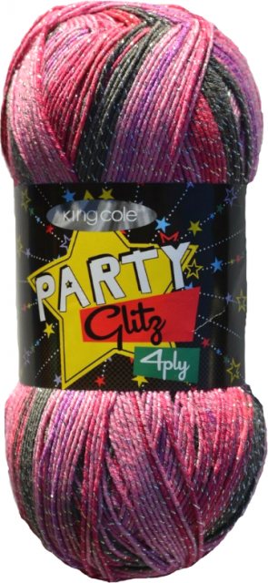 King Cole King Cole Party Glitz 4ply - Fairy 2352