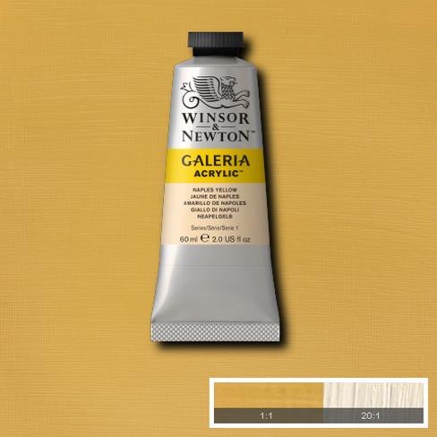 Galeria Acrylic Colour W&N GALERIA 60ML NAP YELLOW - Series 1