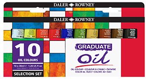 Daler Rowney Graduate 10 Oil Colour Set