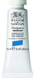 Winsor & Newton Winsor & Newton Designers Gouache Turquoise Blue - Series 2