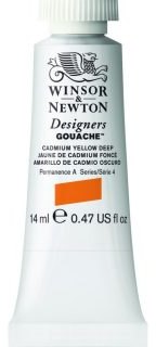 Winsor & Newton Winsor & Newton -Designers Gouache Cadmium Yellow Deep - Series 4