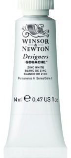 Winsor & Newton Winsor & Newton Designers Gouache Zinc White - Series 1